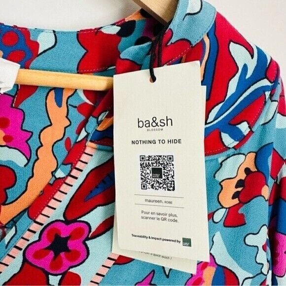 Ba&Sh Maureen floral-printed dress Size Small NWT - Picture 11 of 16